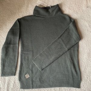 Grey Simply Southern Turtle Neck Sweater